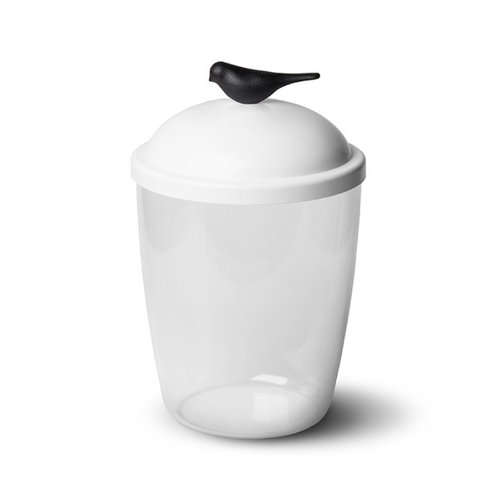 Qualy Sparrow Ice Bucket White-Black 