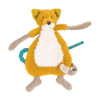 Moulin Roty Pacifier with Teething Ring Fox 'Le Voyage d'Olga'