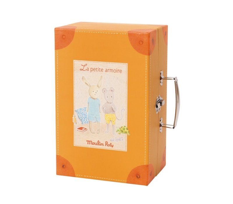 Moulin Roty Little Wardrobe Suitcase 'La Grande Famille'