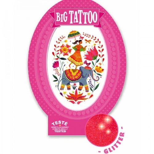 Djeco Big Tattoo Rose India 