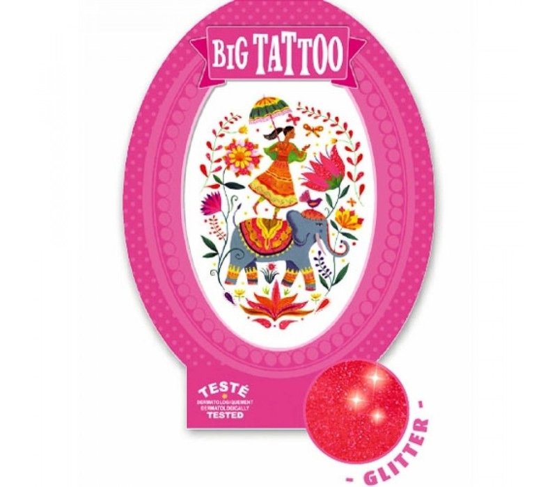 Djeco Big Tattoo Rose India