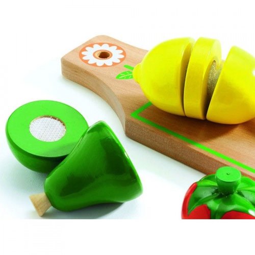 Djeco Fruits and Vegetables Cutting Set 