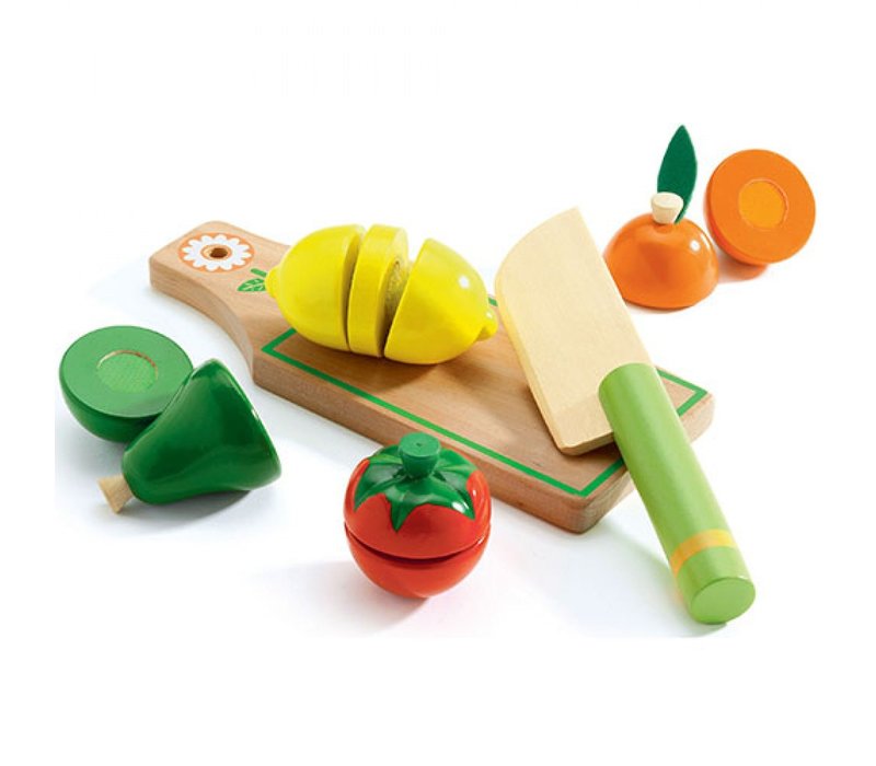 Djeco Set pour Couper Fruits et Légumes