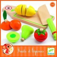 Djeco Set pour Couper Fruits et Légumes