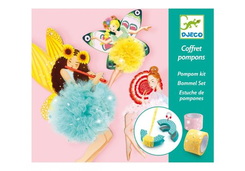 Djeco Djeco Coffret Pompons Fées