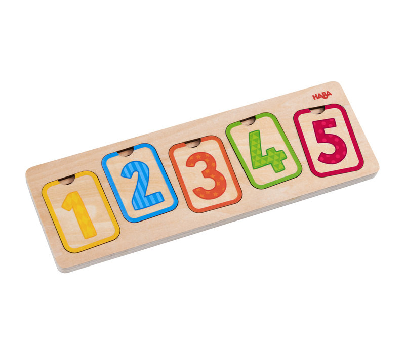 Haba Wooden Puzzle First Numbers