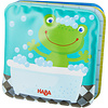 Haba Haba Mini Bath Time Book Frog with Rattle