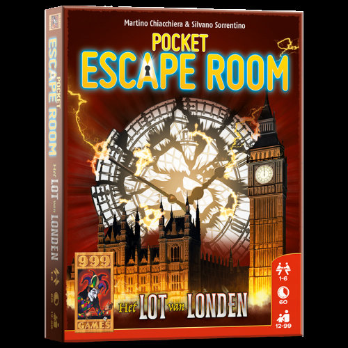 999 Games Pocket Escape Room Het Lot van Londen 