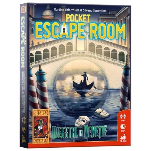999 Games Pocket Escape Room Vol à Venise 