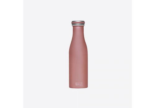 Lurch Lurch Bouteille à Double Isolation Acier Inoxydable Or Rosé 500 ml