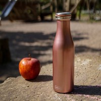 Lurch Double Insulated Bottle Stainless Steel Rose Gold 500 ml