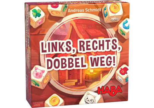 Haba Haba Jeu Links, Rechts, Dobbel Weg!