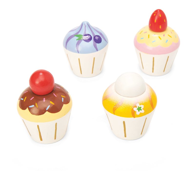 Le Toy Van Honeybake Cupcakes 4 Pcs