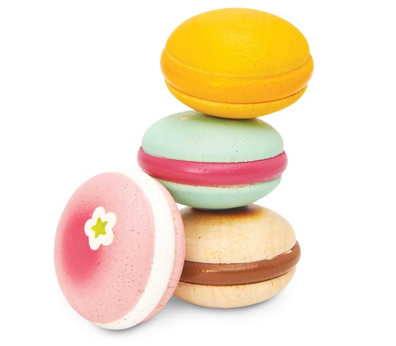 Le Toy Van Honeybake Macarons 4 Pcs