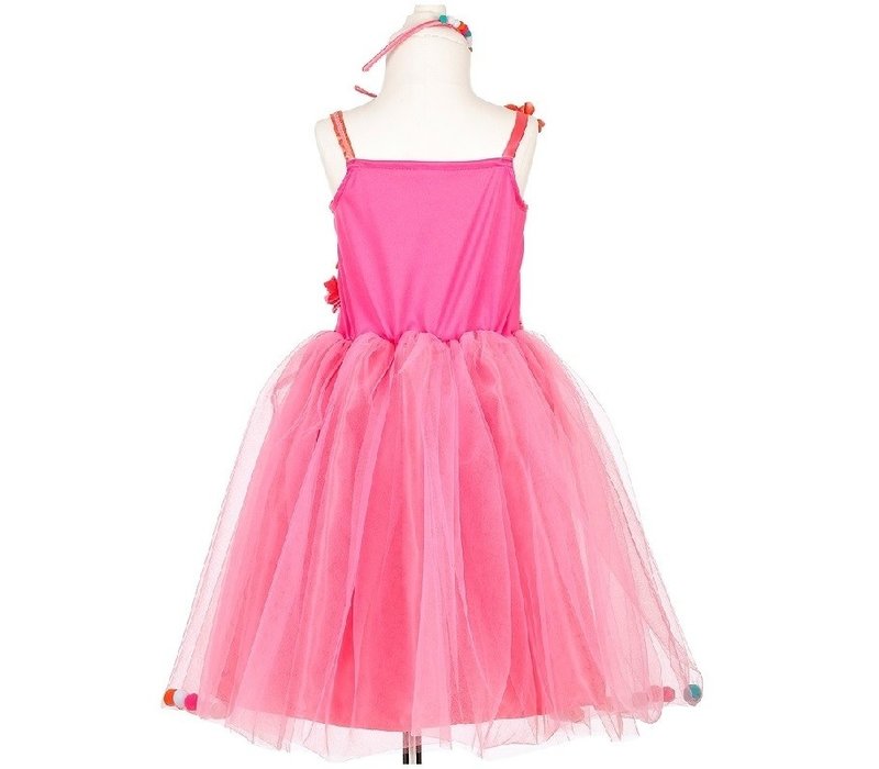 Souza! Alicia Dress Rose with Pompons 8-10 Yrs