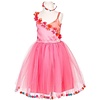 Souza! Souza! Alicia Dress Rose with Pompons 8-10 Yrs