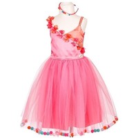 Souza! Alicia Dress Rose with Pompons 8-10 Yrs