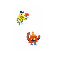 Djeco Stickerverhalen Invasie van Monsters