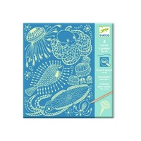 Djeco Scratch Cards Sea Life