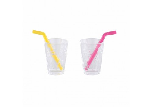 Corolle Corolle Ma Corolle Set of 2 Glasses and 2 Straws