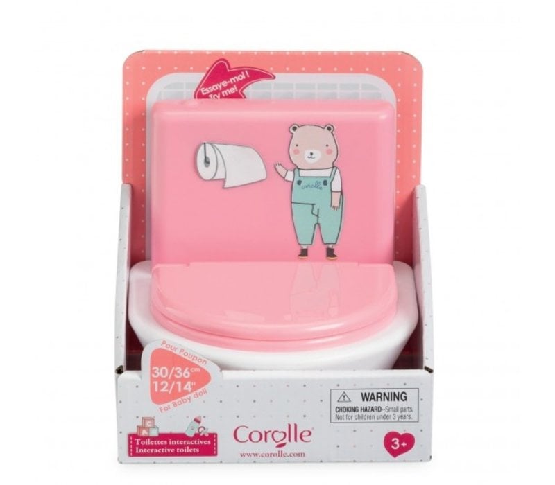 Corolle Interactive Toilet for Dolls 30 and 36 cm