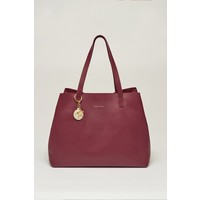 Estella Bartlett The Scoresby Wide Tote Bag Plum