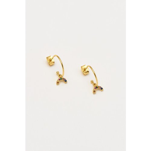 Estella Bartlett Boucles D'Oreilles Mini Arc-En-Ciel 