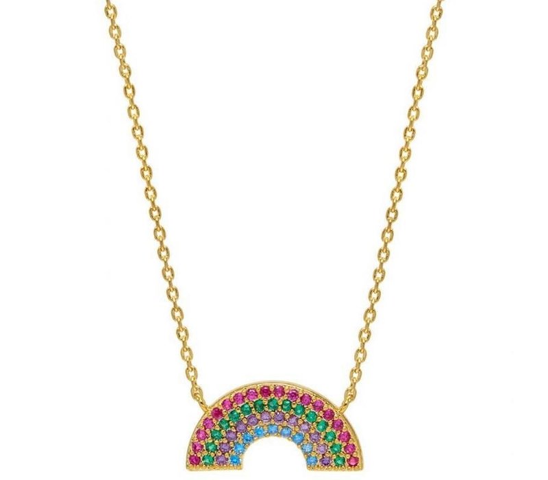 Estella Bartlett Full Rainbow Necklace
