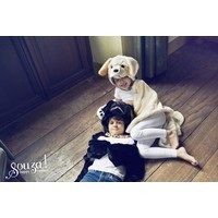 Souza! Labrador Costume Outfit and Blanket Black