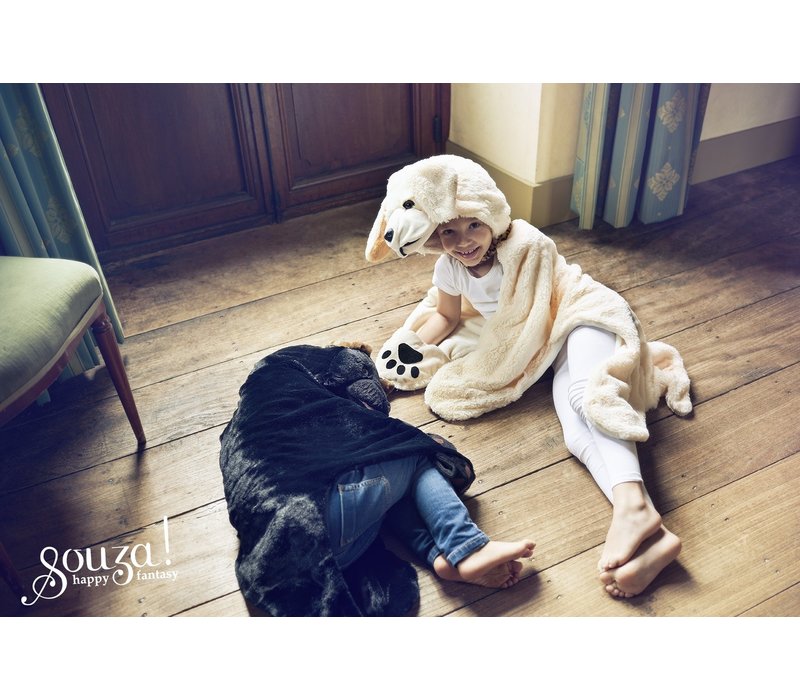 Souza! Labrador Costume Outfit and Blanket Black