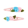 Souza! Souza! Hair Clips Rosy 2 pcs