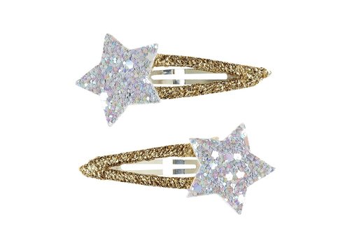 Souza! Souza! Hair Clips Gosia Silver Star 2 pcs