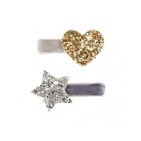 Souza! Hair Clips Indres Silver/Gold/Grey 2 pcs