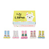 Odd Socks ODD Socks Lily the Lama Box met 5 paar kindersokken 2 - 4 jaar