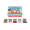 Odd Socks ODD Socks My First X-Mas Box met 5 paar kindersokken 0 - 12 maanden