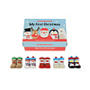 Odd Socks ODD Socks My FirstX-Mas Box with 5 Pairs of Childrens Socks 0 to 12 months