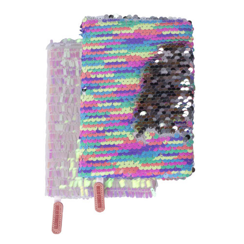 Helio Ferretti  A6 Notebook Rainbow Sequins 