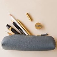 Printworks Pencil Case Leather Grey
