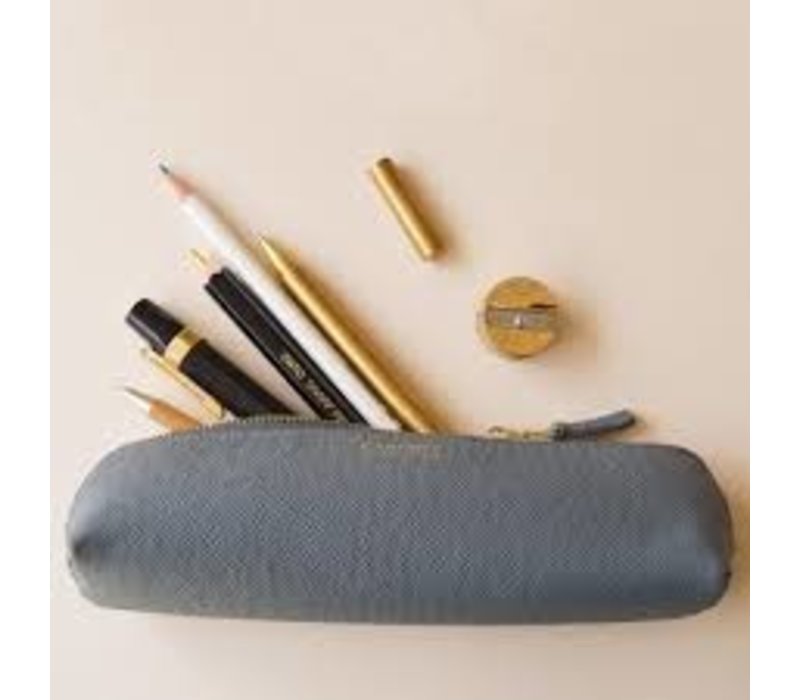 Printworks Pencil Case Leather Grey