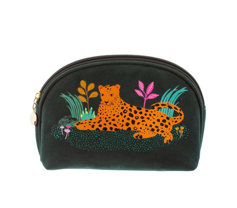 Sass & Belle Leopard Love Cosmetic Bag