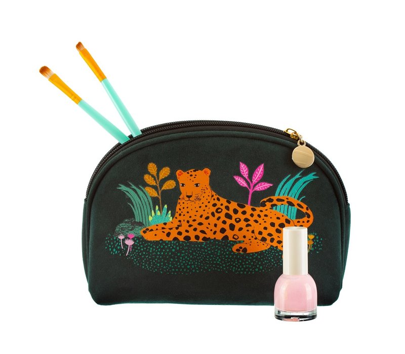 Sass & Belle Leopard Love Cosmetic Bag