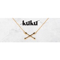 Kuku Collier Flèches D'oré