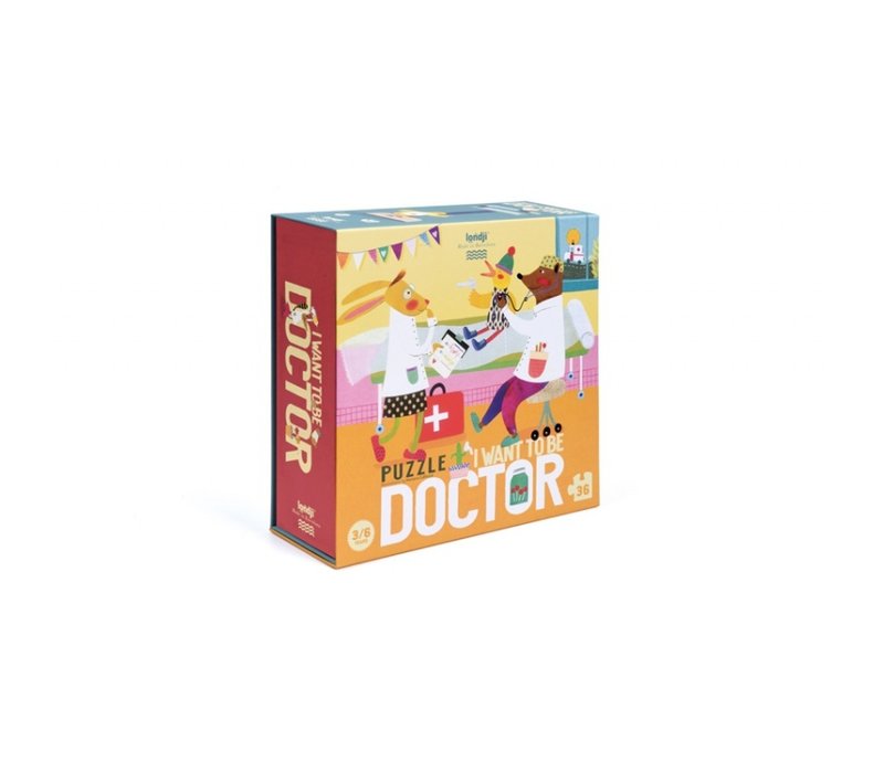 Londji Puzzel I want to be Doctor 36 st