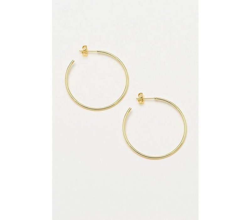 Estella Bartlett Grandes Boucles d'Oreilles Cerceau