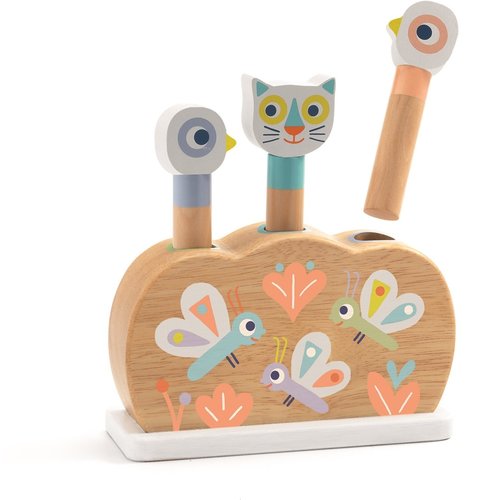 Djeco BabyPopi Puzzle Pop Up en Bois 