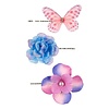 Souza! Souza! Hair Clips Cleo Fuchsia/Blue 3 pcs