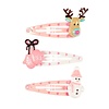 Souza! Souza! Hair Clips Paulina Pink 3 pcs