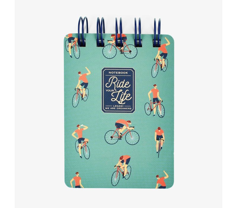 LEGAMI MINI SPIRAL NOTEBOOKÊ- BIKE LOVER