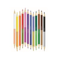 Avenue Mandarine Crayons de Couleur Double Pointes 12 pcs