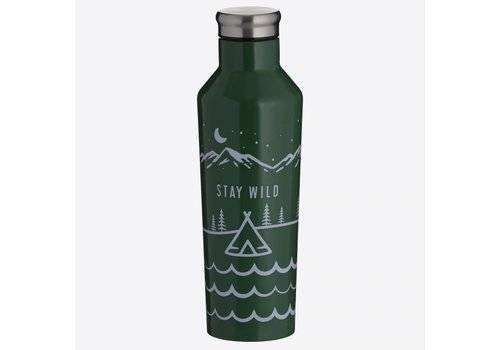 Typhoon Typhoon Pure Bouteille isolante Stay Wild de 500 ml  Vert